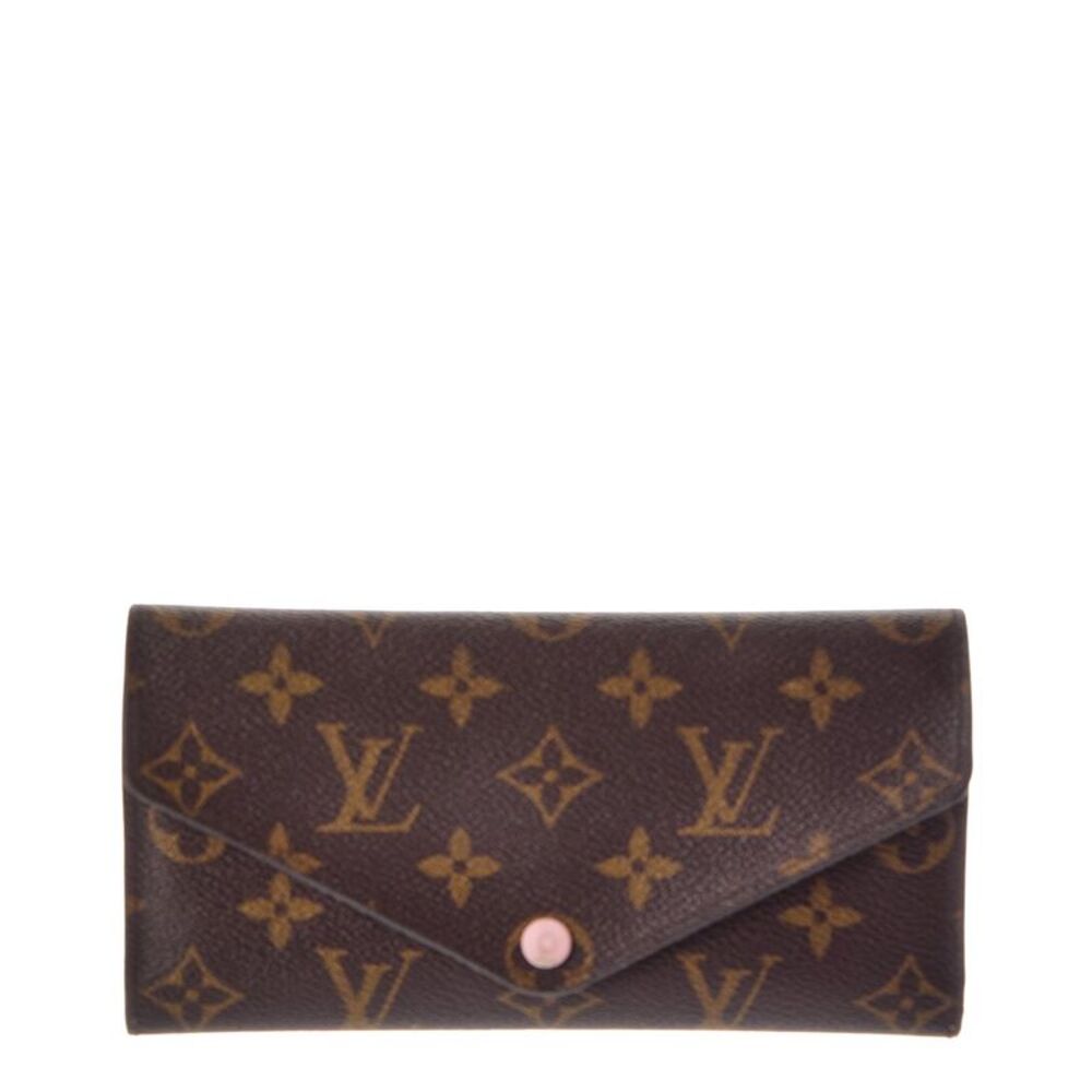 Louis Vuitton Brown Monogram Coated Canvas Portefeuille Josephine Trifold Long